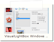 jQuery Lightbox Windows version - Templates Tab