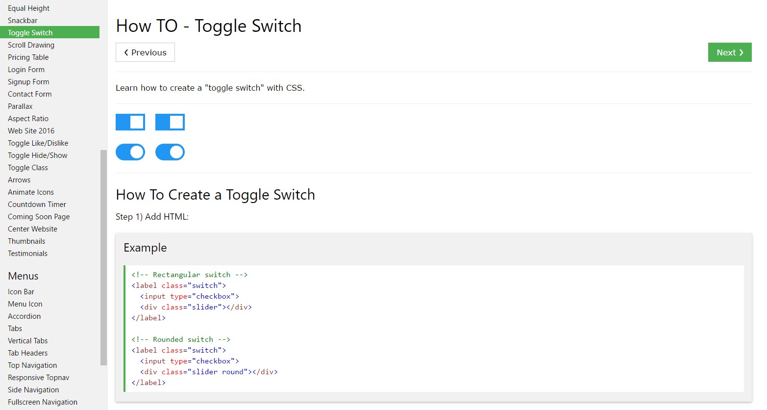 Tips on how to  generate Toggle Switch