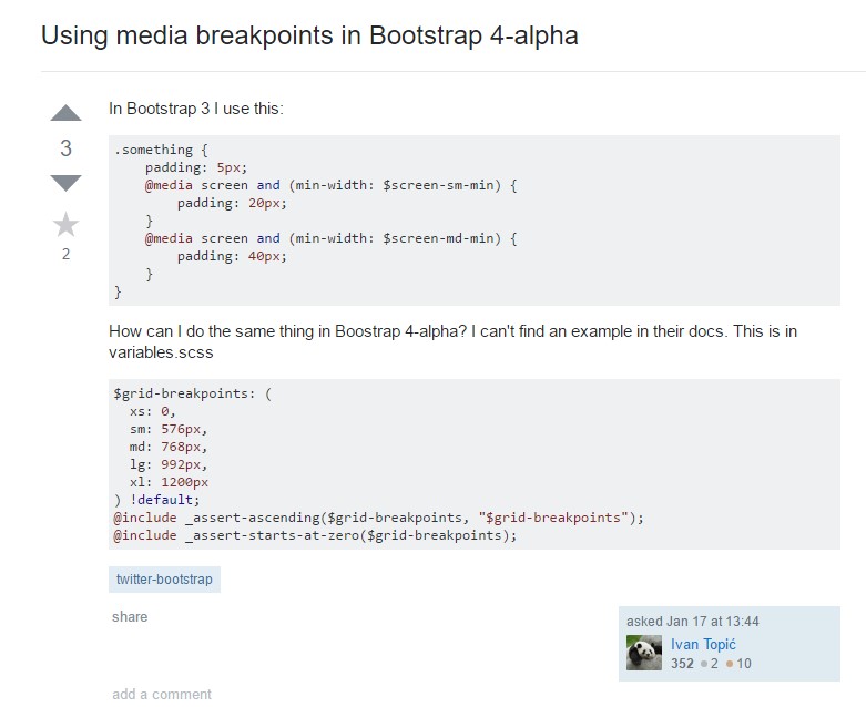 Bootstrap Breakpoints  trouble